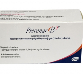 PREVENAR 13 – VẮC XIN PHÒNG BỆNH VIÊM PHỔI, VIÊM MÀNG NÃO, VIÊM TAI GIỮA, NHIỄM KHUẨN HUYẾT DO PHẾ CẦU KHUẨN