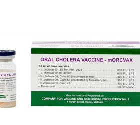 MORCVAX – VẮC XIN PHÒNG BỆNH TẢ